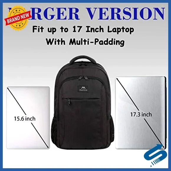 Large Travel Laptop Backpack with USB Charging Port Anti-Theft TSA Friendly